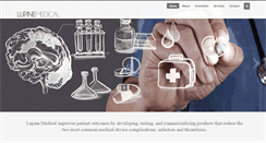 Desktop Screenshot of lupinemedical.com